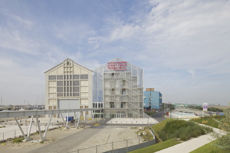 Il FRAC Nord-Pas-de-Calais a Dunkerque (2013) foto: Philippe Ruault