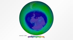Ozono: il buco sull’Antartide raggiunge i 16 milioni di Kmq
