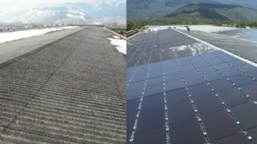 In Abruzzo la prima installazione Eternit Free