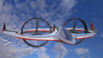 L’aereo-elicottero elettrico che vola e si immerge (e piace a 007)