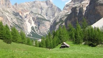 Corvara e Madonna di Campiglio,  primi percorsi della ViaGeoalpina