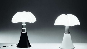 La lampada Pipistrello di Gae Aulenti