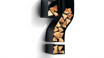 I portalegna diventano oggetti di design