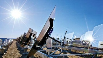 Solare a concentrazione da record in California