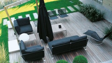 Quali materiali per arredare giardini e terrazze?