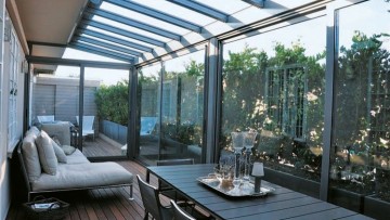 Progettazione esterni: verande in vetro e giardini d’inverno