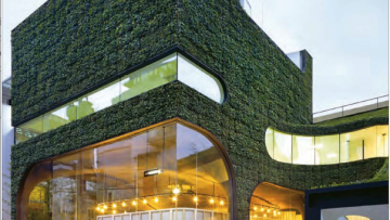 Chiusure verticali vegetate: lo store Ann Demeulemeester a Seoul