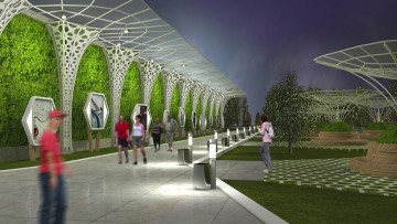 Progettare schermi verdi come barriere antirumore