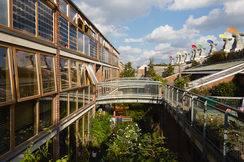 Edifici Nzeb nel mondo BedZED a Londra, il complesso 'pioniere