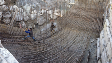 La ristrutturazione della diga Cavo Diotti, costruita nel 1812