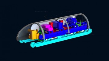 Hyperloop: la forma possibile del super-treno di Elon Musk