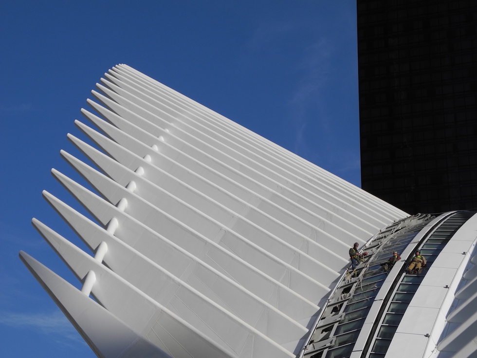 Oculus railway station at World Trade Center