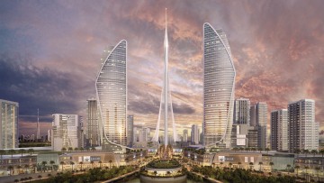 Santiago Calatrava a Dubai: la sua torre-minareto supererà il Burj Khalifa