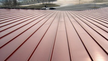 Le coperture piane in acciaio