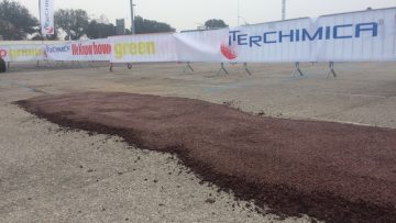 La prima strada composta da asfalto con il 100% di fresato riciclato