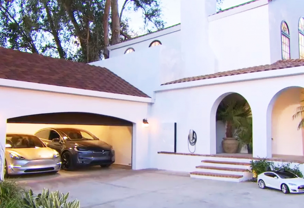 Esempio di Solar Roof © Tesla