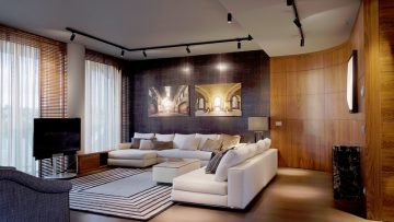 Residenze Hadid a City Life: legno, tappeti e design iconico per un lussuoso interno