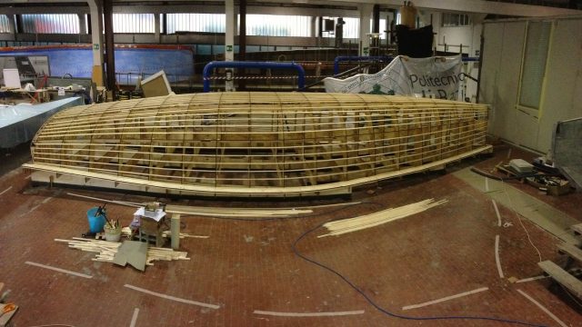 La fase di costruzione di Neo 400+