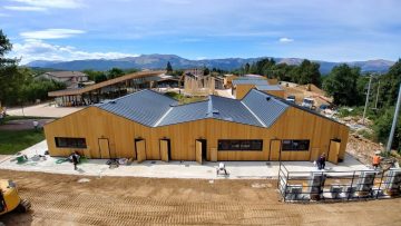 Com’è il villaggio del food di Amatrice realizzato da Stefano Boeri