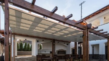 Una pergotenda in cortile non richiede il permesso di costruire