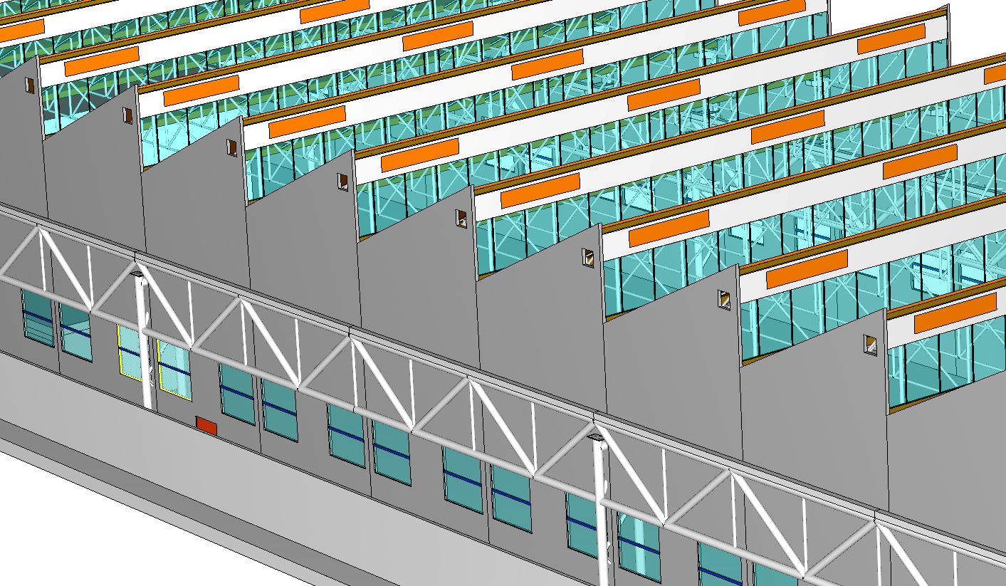 Figura 11. Schema grafico del sistema di aerazione naturale