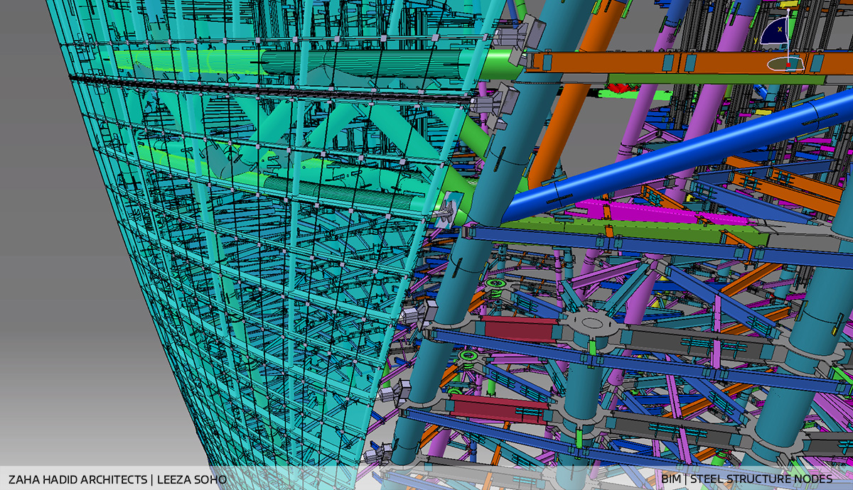 Leeza Soho - BIM - courtesy ZHA