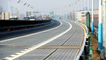 Autostrade solari: la Cina apre il suo primo tratto a Jinan