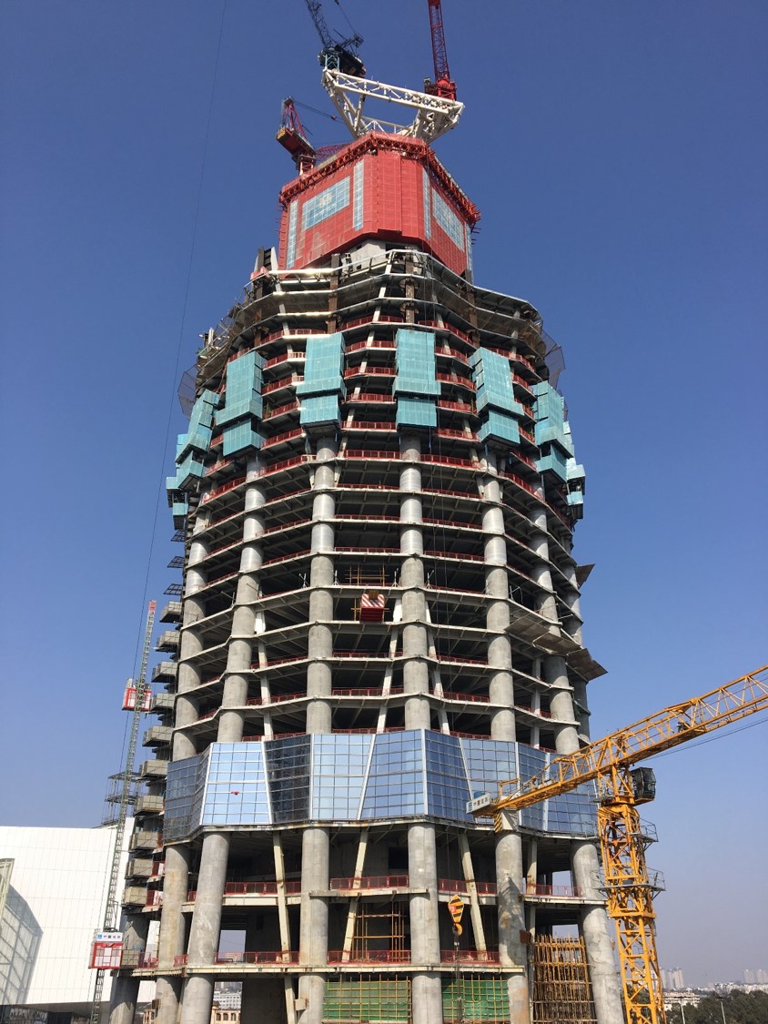 Chengdu Greenland Tower - fase di cantiere - courtesy Greenland Southwest