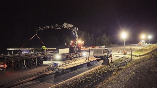 E-roads, lavori in Svezia