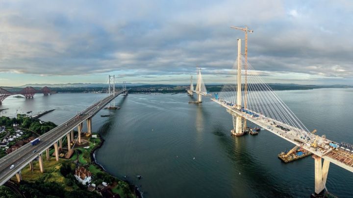 Il Queensfery Bridge è uno dei più grandi progetti infrastrutturali del Nord Europa