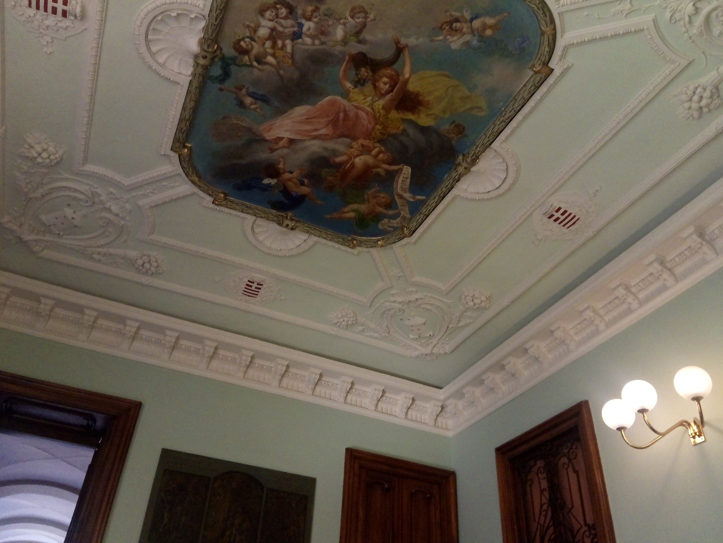 Figura 3. Esempio di solaio aulico al quale non è possibile applicare una protezione passiva