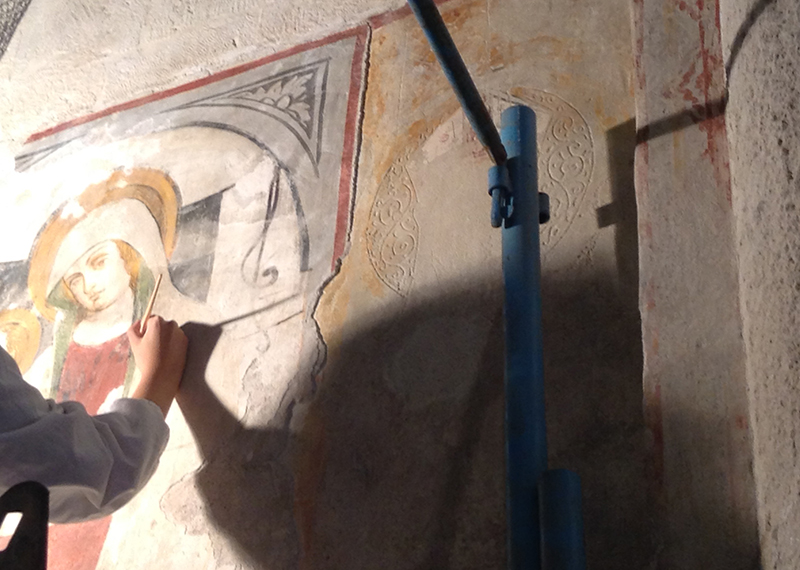 Il trattamento delle lacune nelle superfici di architettura