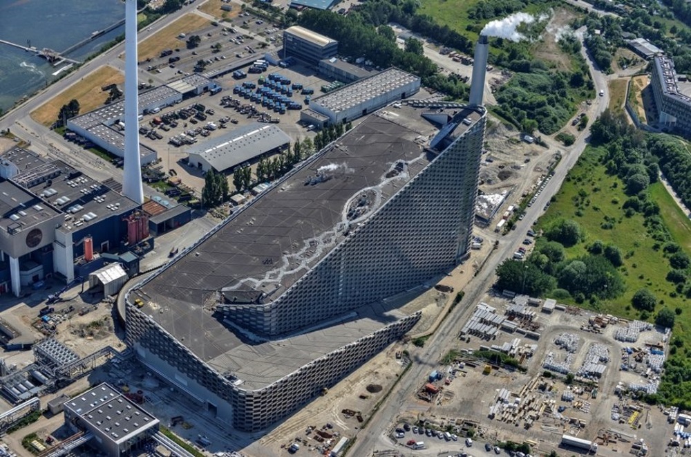 Copenhill, sul termovalorizzatore una pista da sci