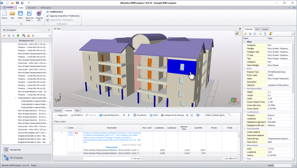 contabilità preventiva screnshot software computo metrico