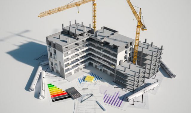 decreto semplificazioni modello rendering edificio costruzione gru progetti