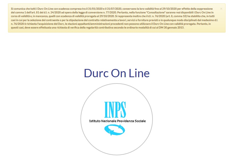 Prorogata la validità del DURC nel periodo Covid-19