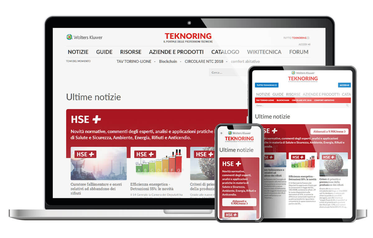 Nasce HSE+: i contenuti che contano per i professionisti dell’HSE Nasce HSE+: i contenuti che contano per i professionisti dell’HSE