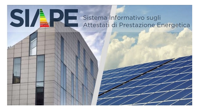 SIAPE, i dati della raccolta degli Attestati di Prestazione Energetica SIAPE, i dati della raccolta degli Attestati di Prestazione Energetica