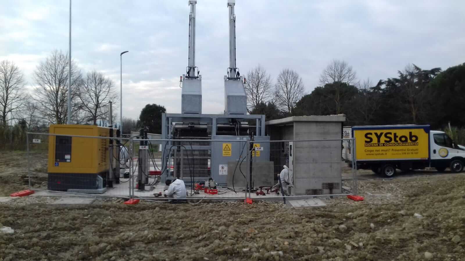 Fondazione a platea: un sistema per stabilizzare cedimenti differenziali