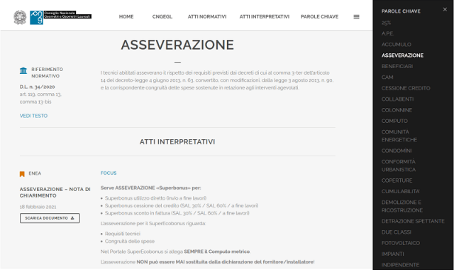 superbonus sito geometri