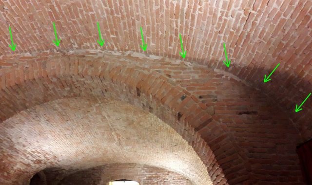 come si consolidano le volte in muratura?
