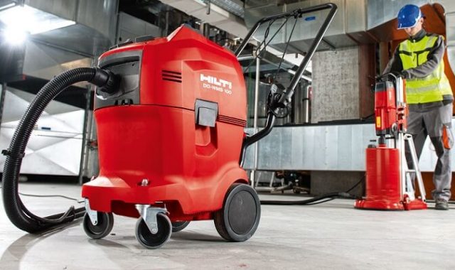 polveri in cantiere aspirazione ambiente di lavoro