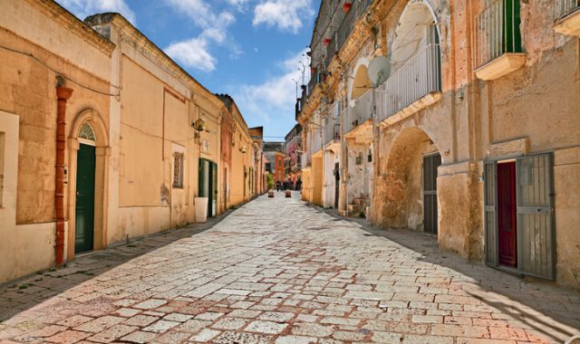distanze tra edifici centro storico