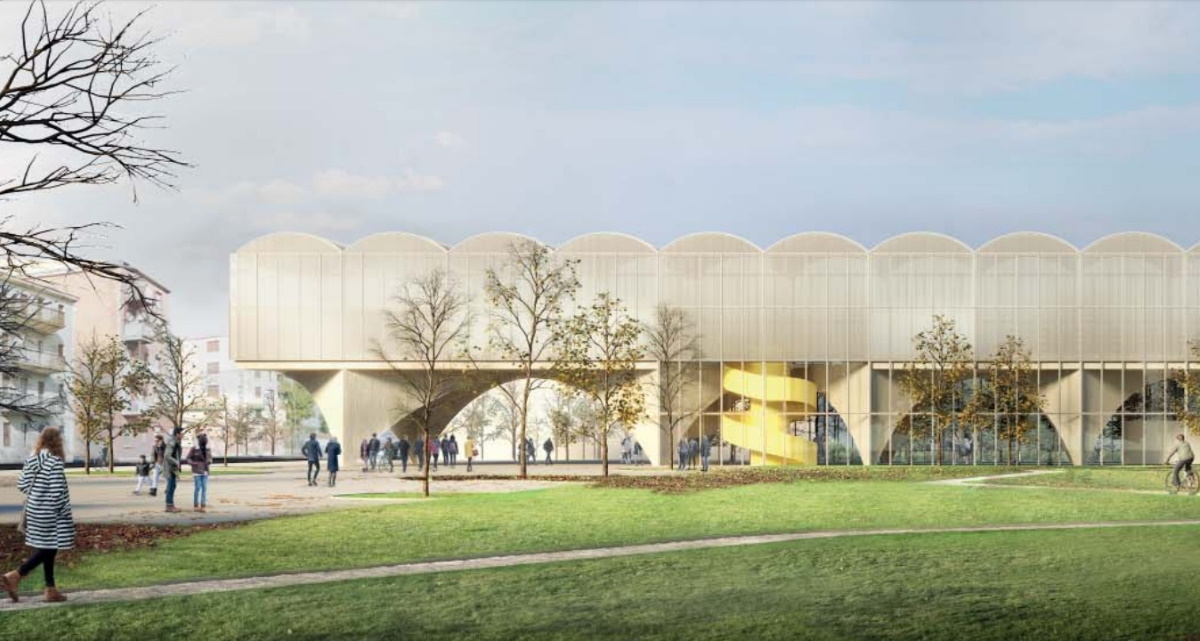 La nuova biblioteca Lorenteggio a Milano unirà contemporaneità e identità storica del quartiere