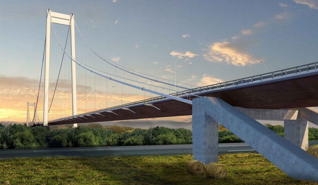 Ponte di Brăila, il terzo ponte sospeso più lungo d’Europa Ponte di Brăila, il terzo ponte sospeso più lungo d’Europa