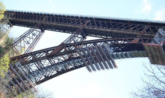 ponteggi sicuri sospesi