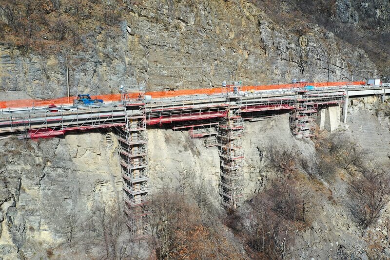ponteggi sicuri ponte bobbio