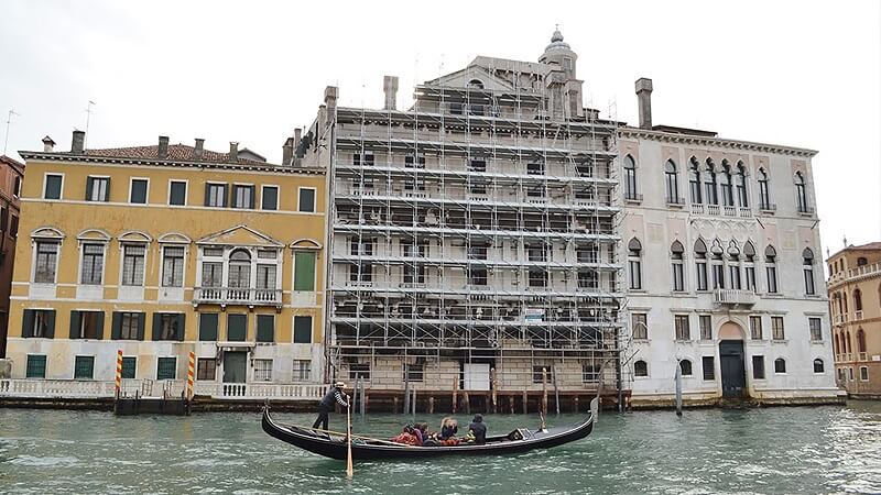 euroedile a venezia ponteggio libreria marciana