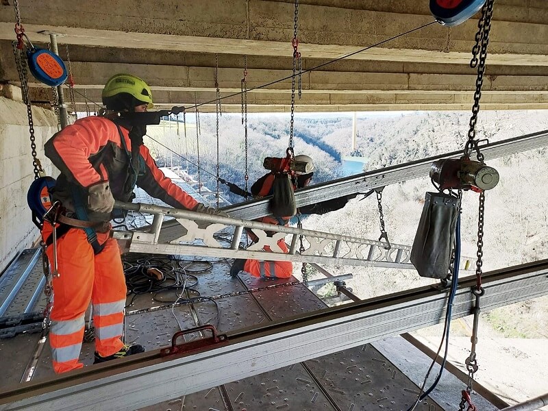 manutenzione viadotto romita