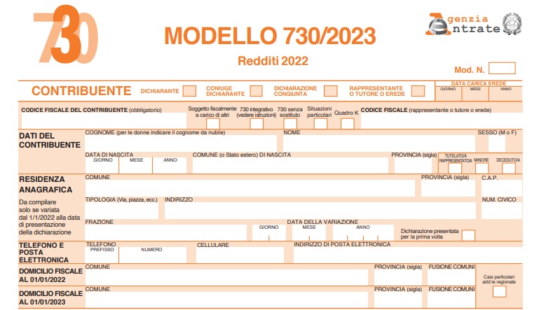 Modello 730/2023: profili generali e principali novità